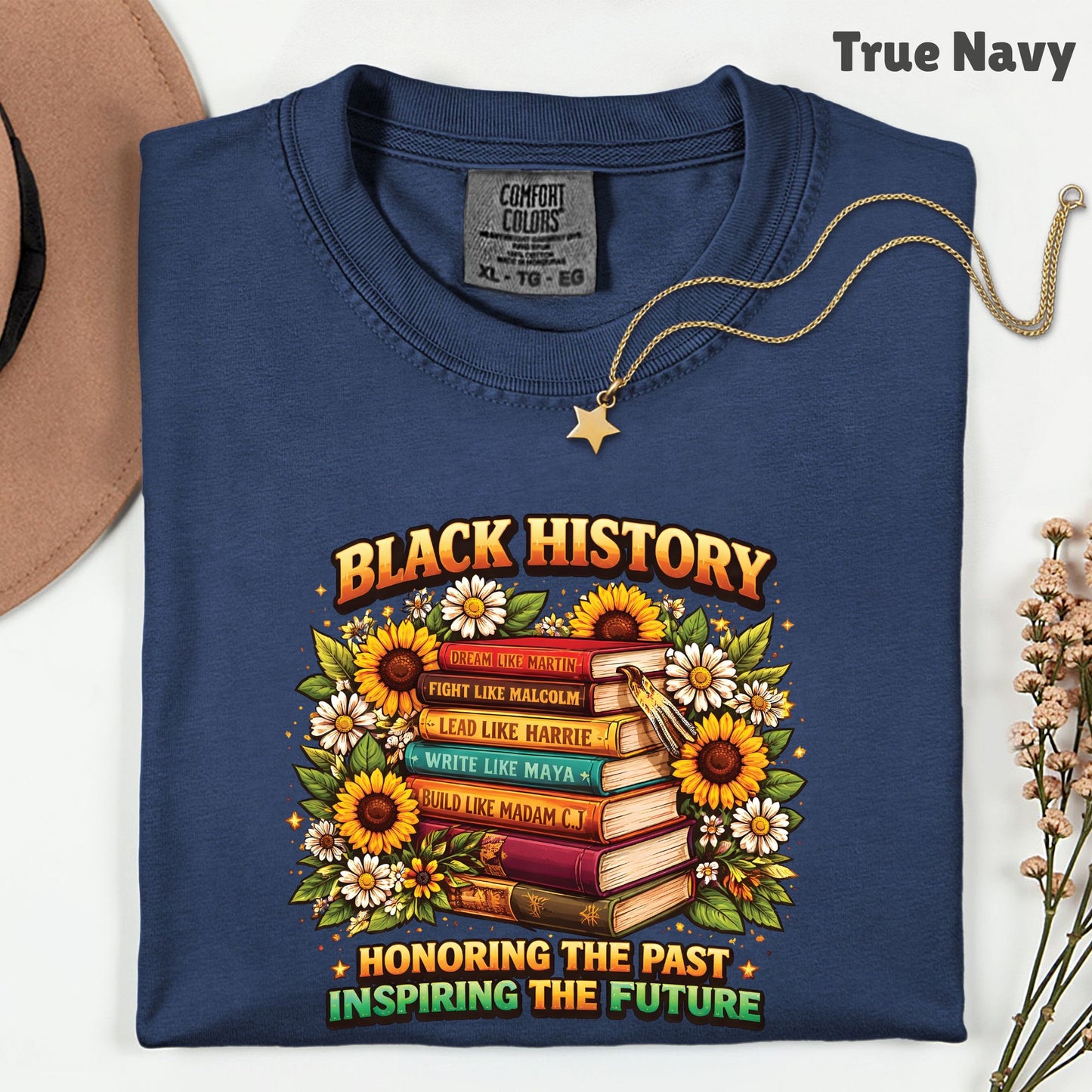 Black History Month Comfort Colors® Shirt Dream Like Martin T Shirt Sunflower Bookish Teacher Gifts For Men Women Kids Youth Tees