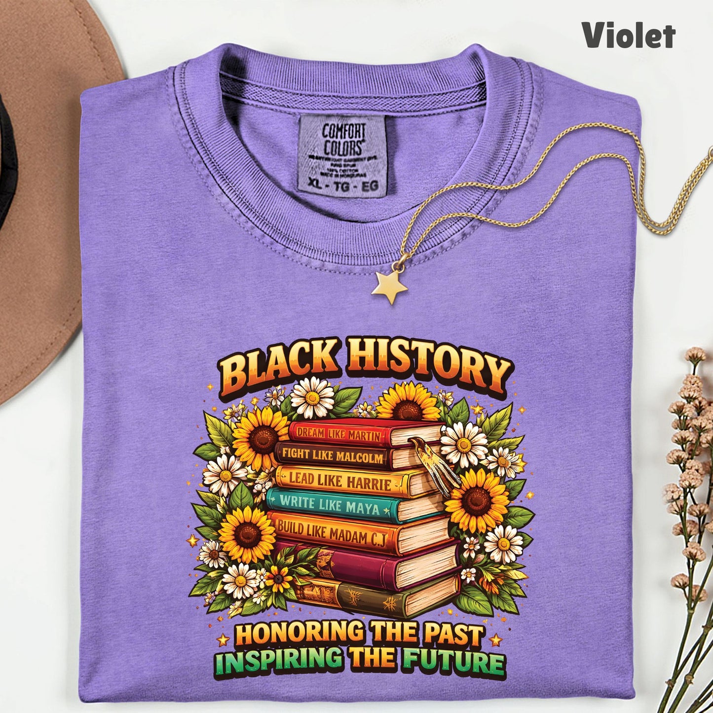 Black History Month Comfort Colors® Shirt Dream Like Martin T Shirt Sunflower Bookish Teacher Gifts For Men Women Kids Youth Tees
