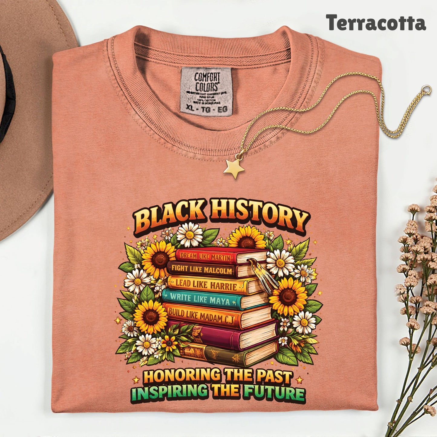 Black History Month Comfort Colors® Shirt Dream Like Martin T Shirt Sunflower Bookish Teacher Gifts For Men Women Kids Youth Tees