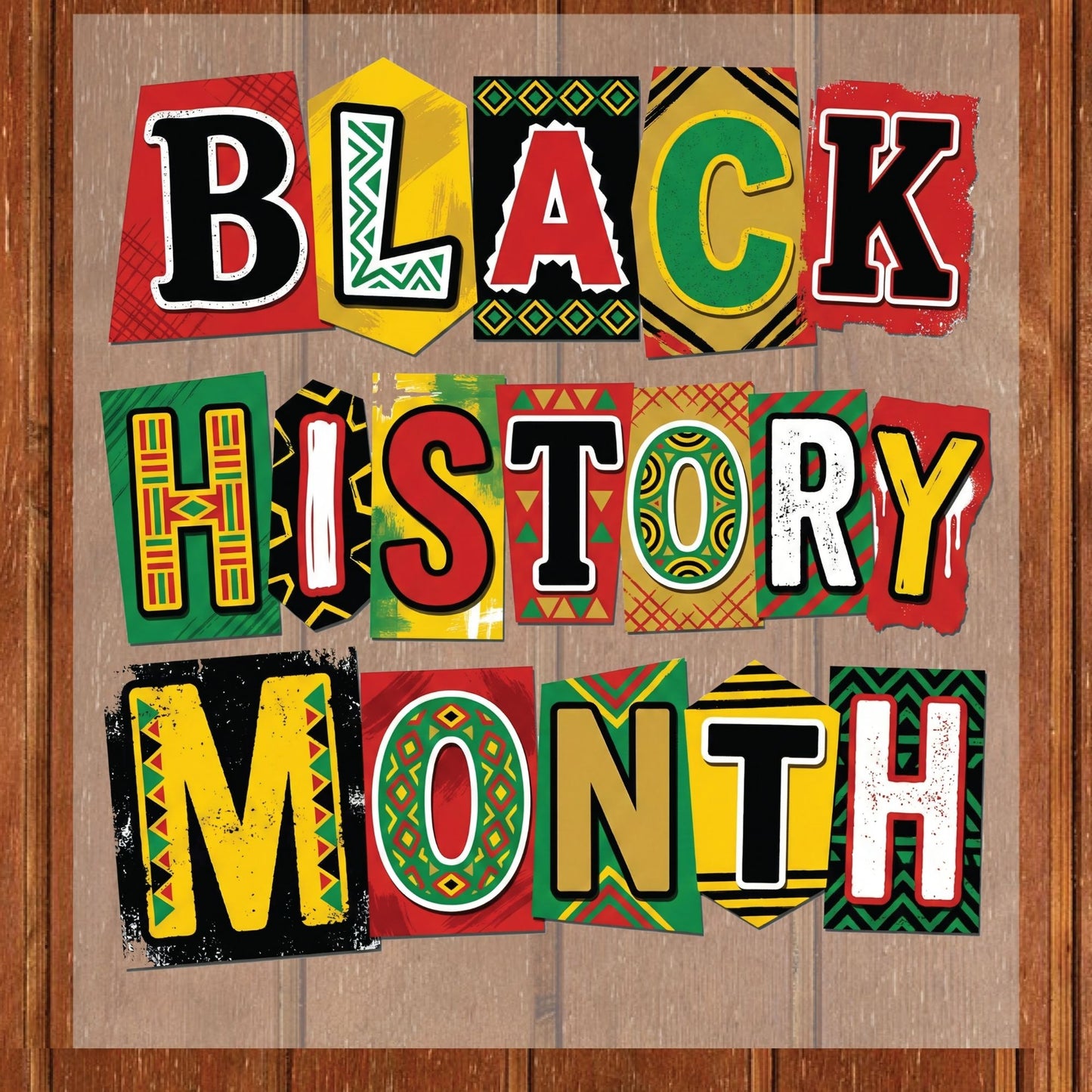 Black History Month DTF Transfer Ready to Press African American Heat Transfer For Shirts Juneteenth Inspired UV Sticker Prints
