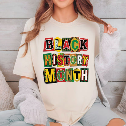 Black History Month DTF Transfer Ready to Press African American Heat Transfer For Shirts Juneteenth Inspired UV Sticker Prints