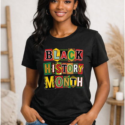 Black History Month T Shirts African American Tees