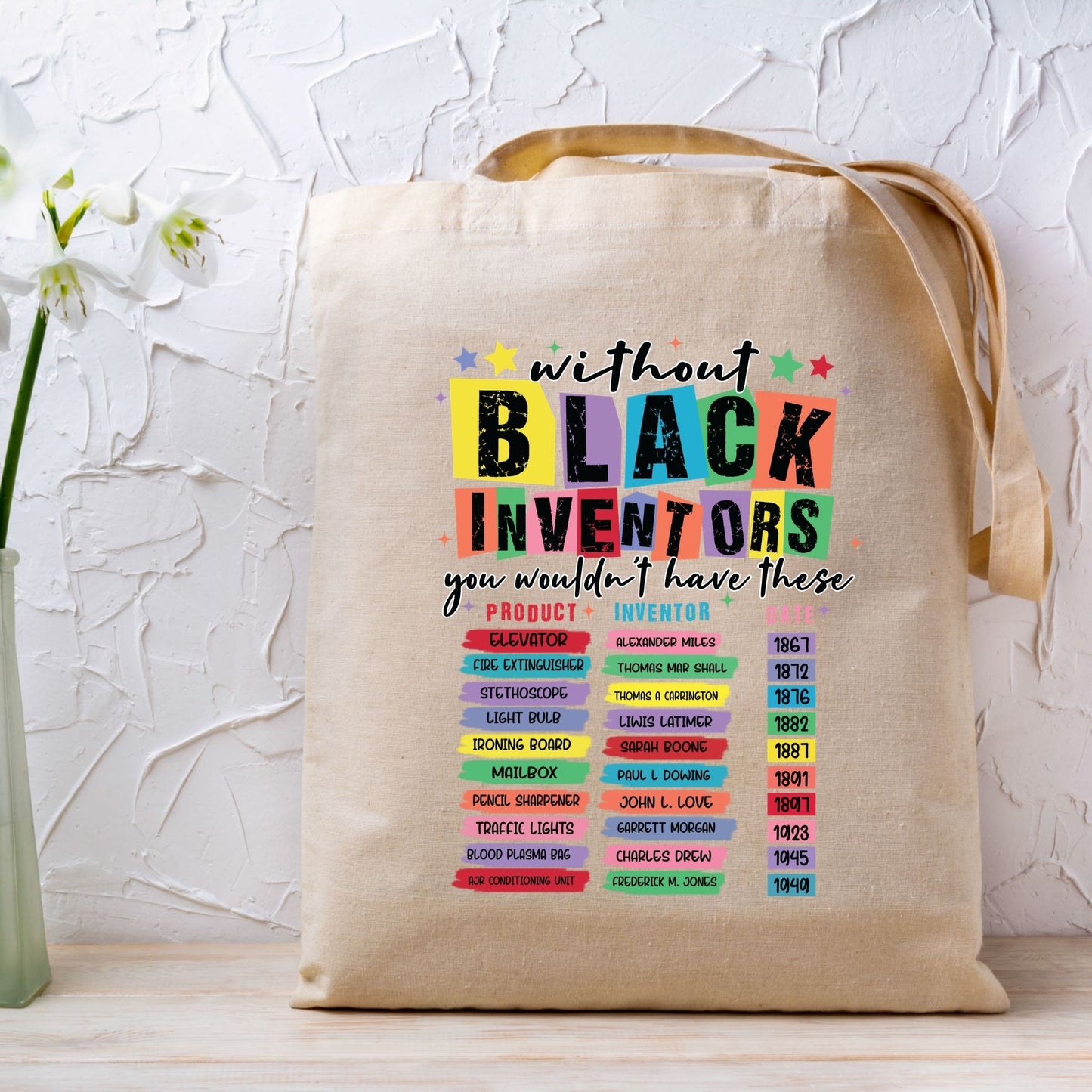 Black Inventors History DTF Transfer