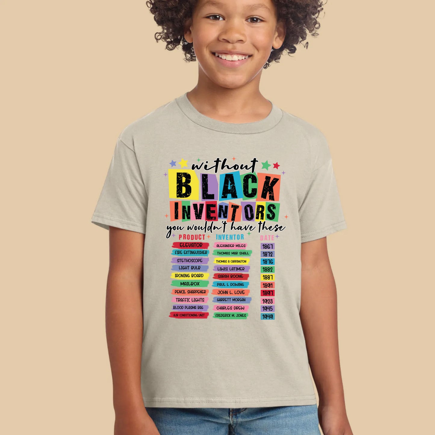 Black Inventors History T Shirts