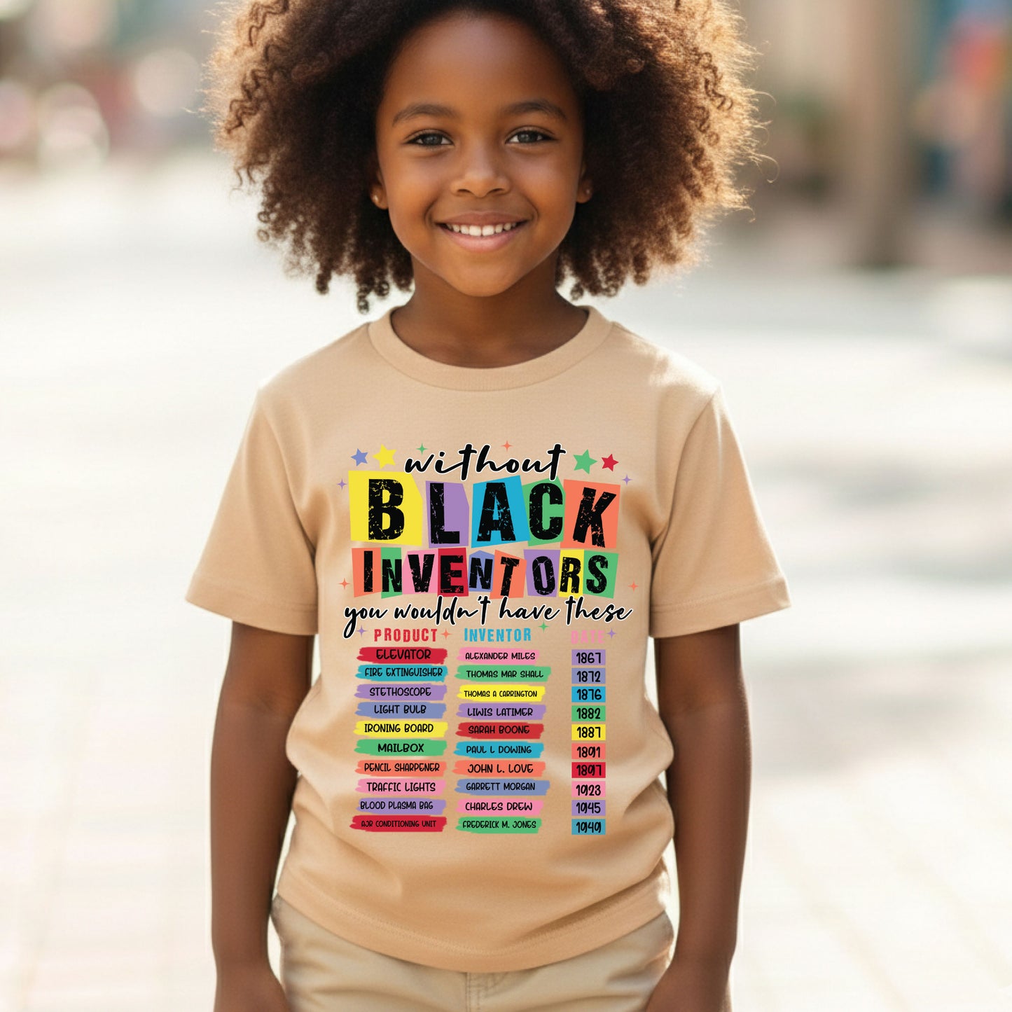 Black Inventors History T Shirts
