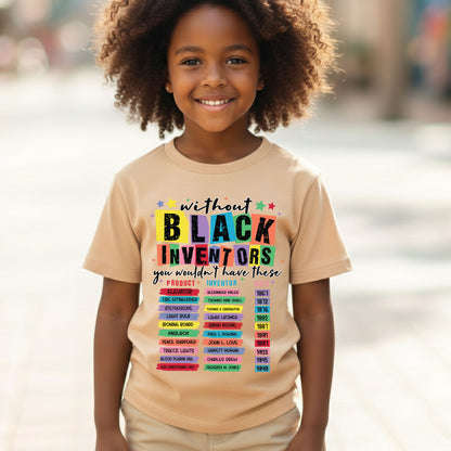 Black Inventors History T Shirts