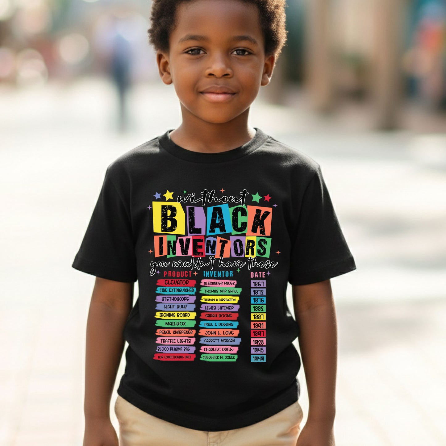Black Inventors History T Shirts