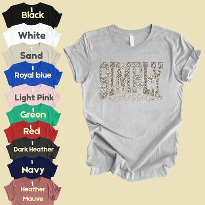 Blessed Comfort Colors T Shirt