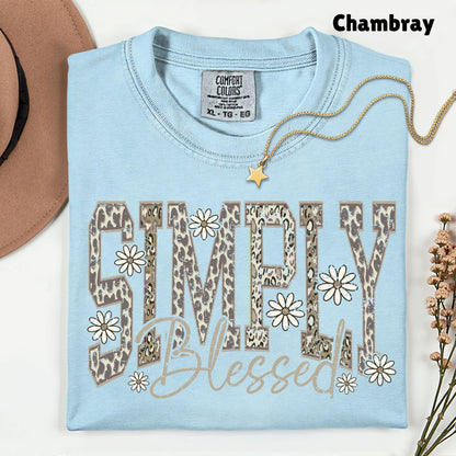 Blessed Comfort Colors T Shirt