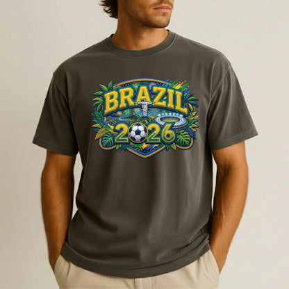 Brazil World Cup 2026 DTF Transfer