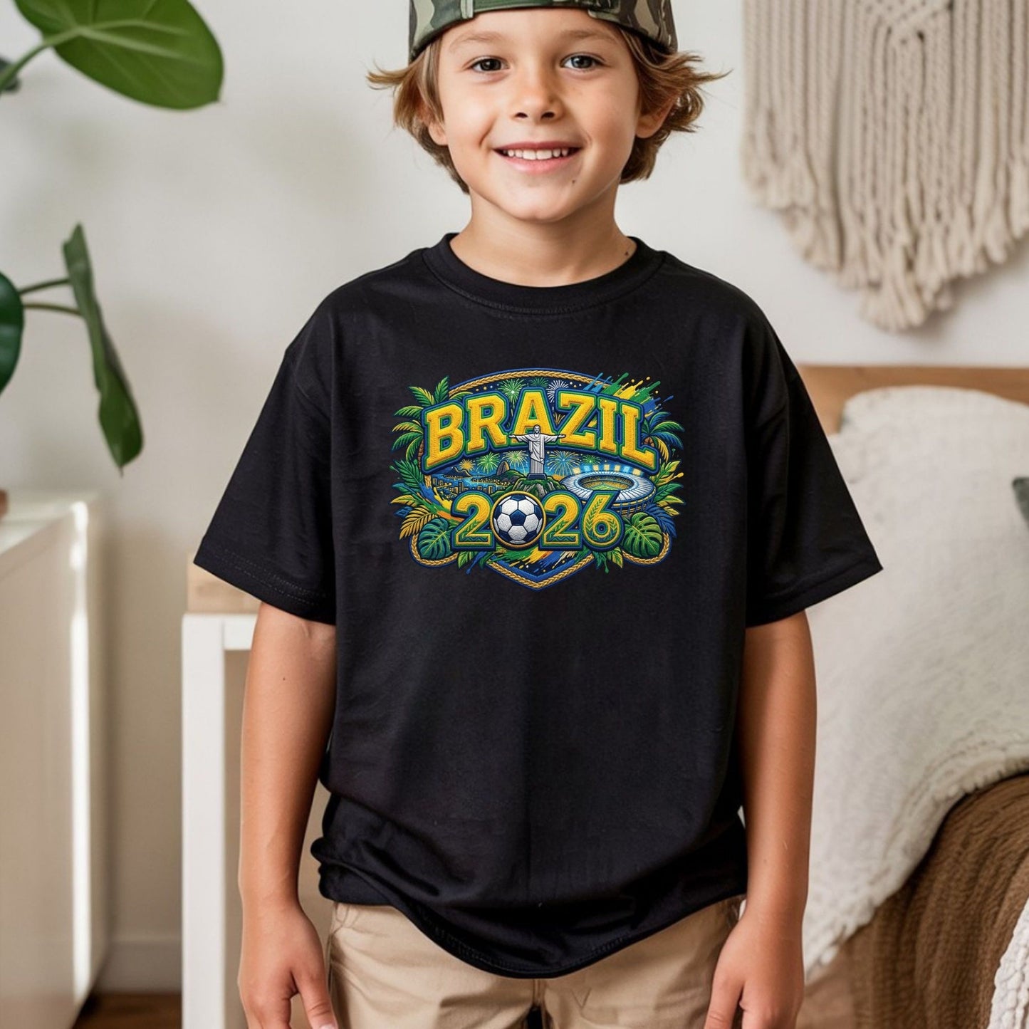 Brazil World Cup 2026 DTF Transfer