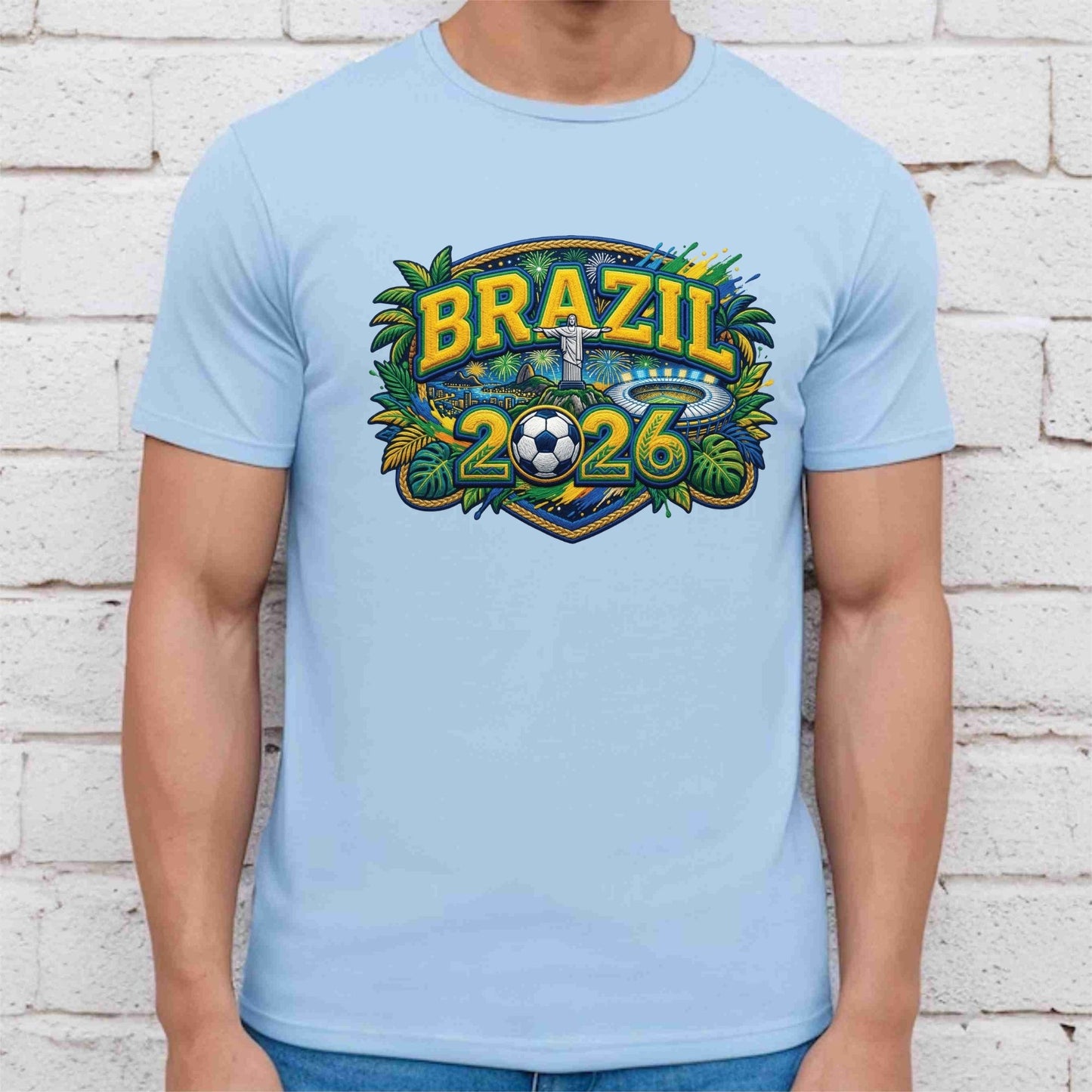 Brazil World Cup 2026 DTF Transfer