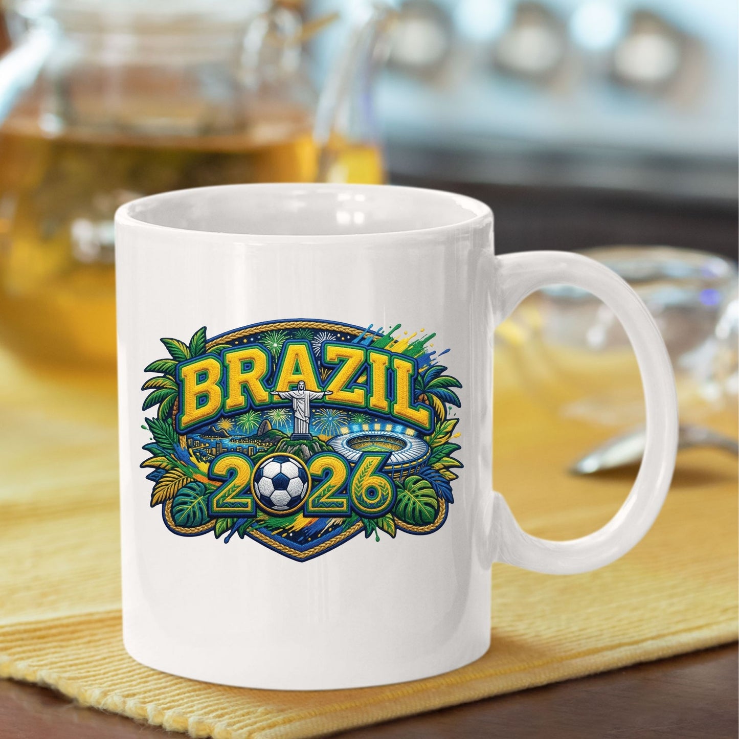 Brazil World Cup 2026 DTF Transfer