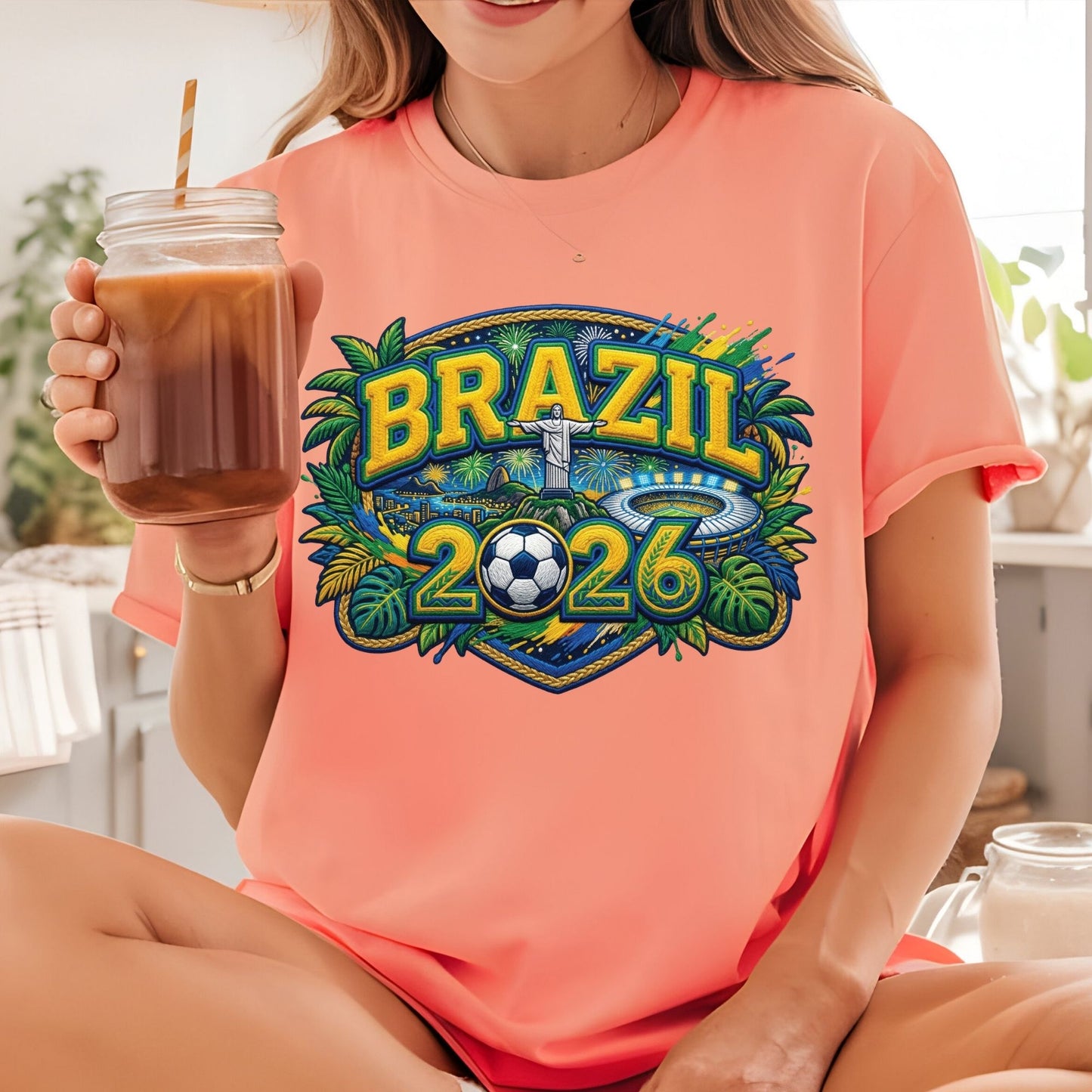 Brazil World Cup 2026 DTF Transfer
