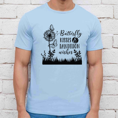 Butterfly Kisses Dandelion Wishes DTF Transfer Ready to Press