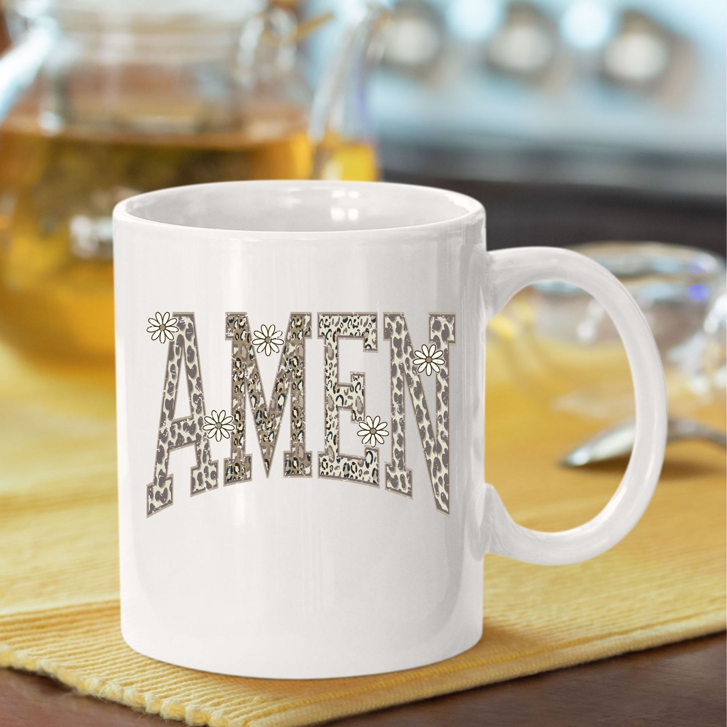 Camo Amen DTF Transfer Ready to Press