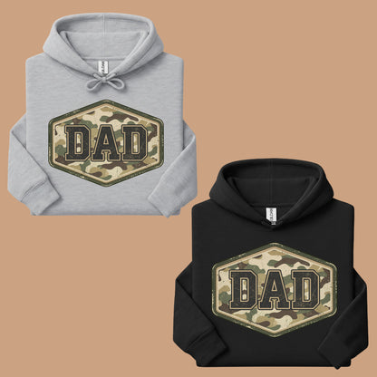 Camo Dad Comfort Colors T Shirt