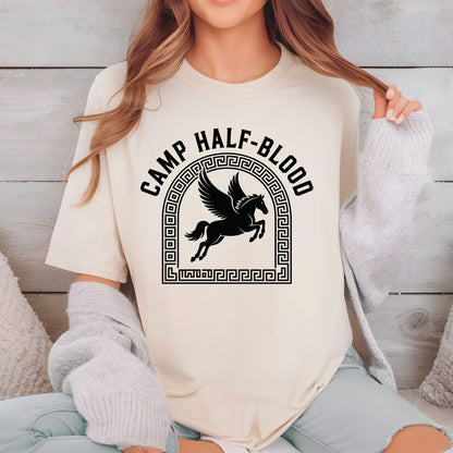 Camp Half-Blood DTF Transfer Ready to Press Retro Pegasus Greek Heat Transfer For Shirt Demi God Group UV Sticker Prints Iron on Transfer