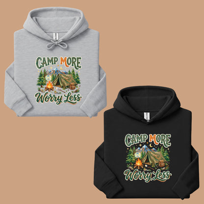 Camp More Worry Less Comfort Colors T Shirt
