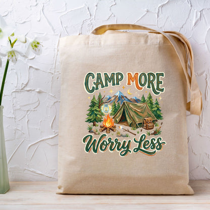 Camp More Worry Less DTF Transfer