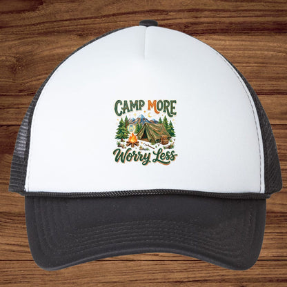 Camp More Worry Less DTF Transfer