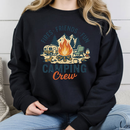 Camping Crew Comfort Colors T Shirt