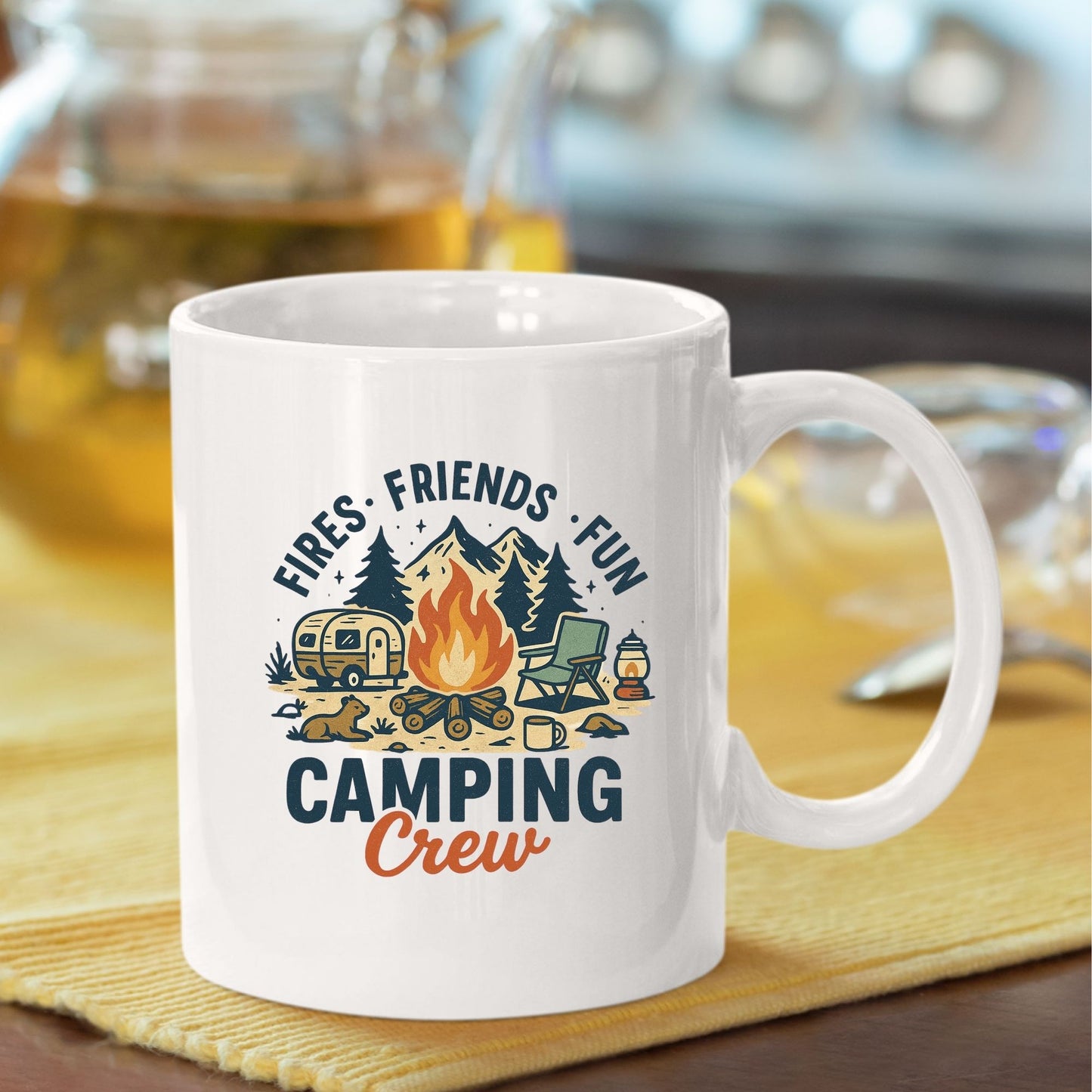 Camping Crew DTF Transfer