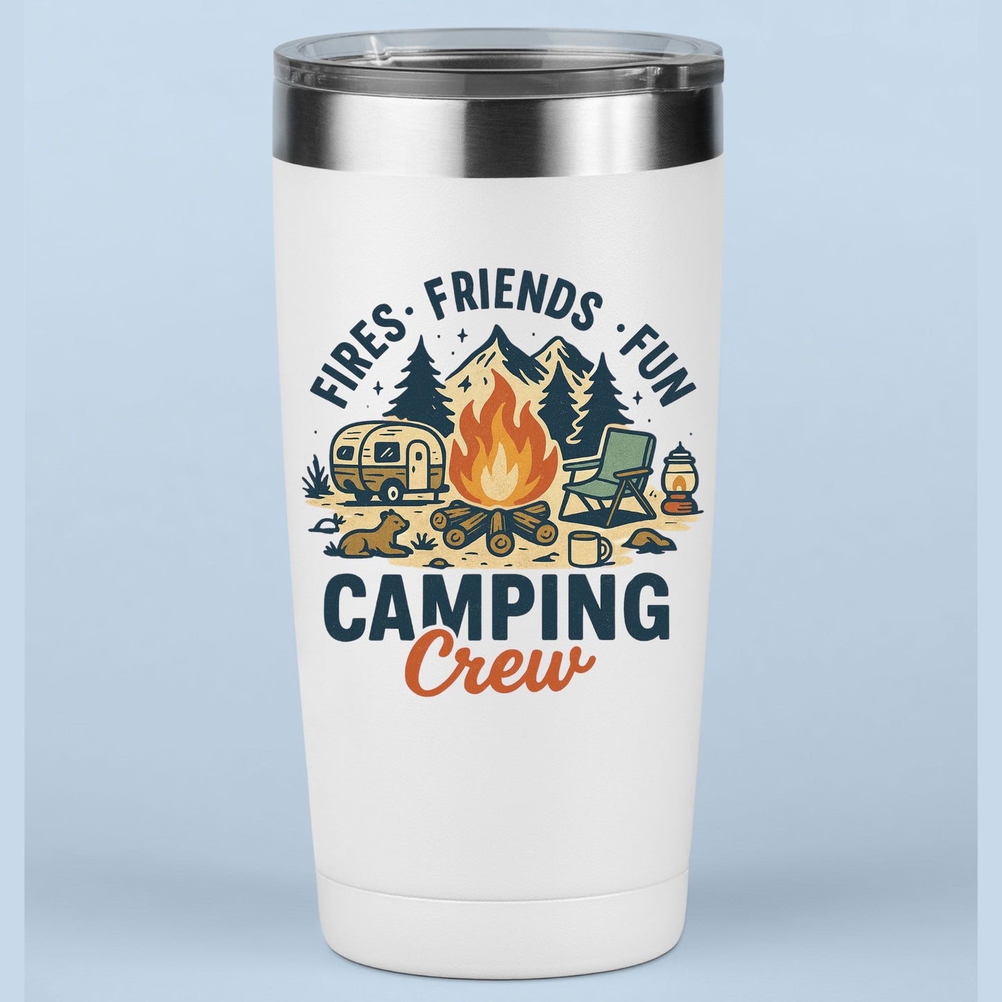 Camping Crew DTF Transfer