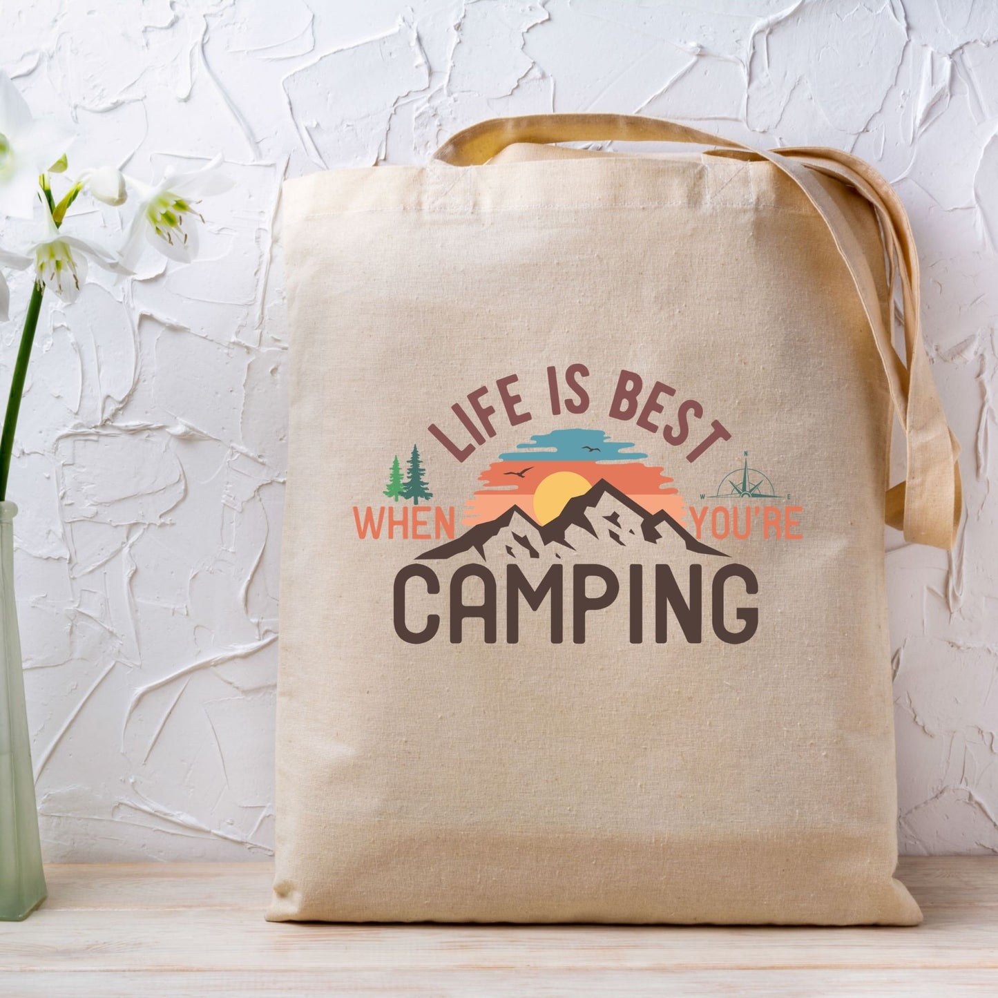 Camping DTF Transfer Ready to Press