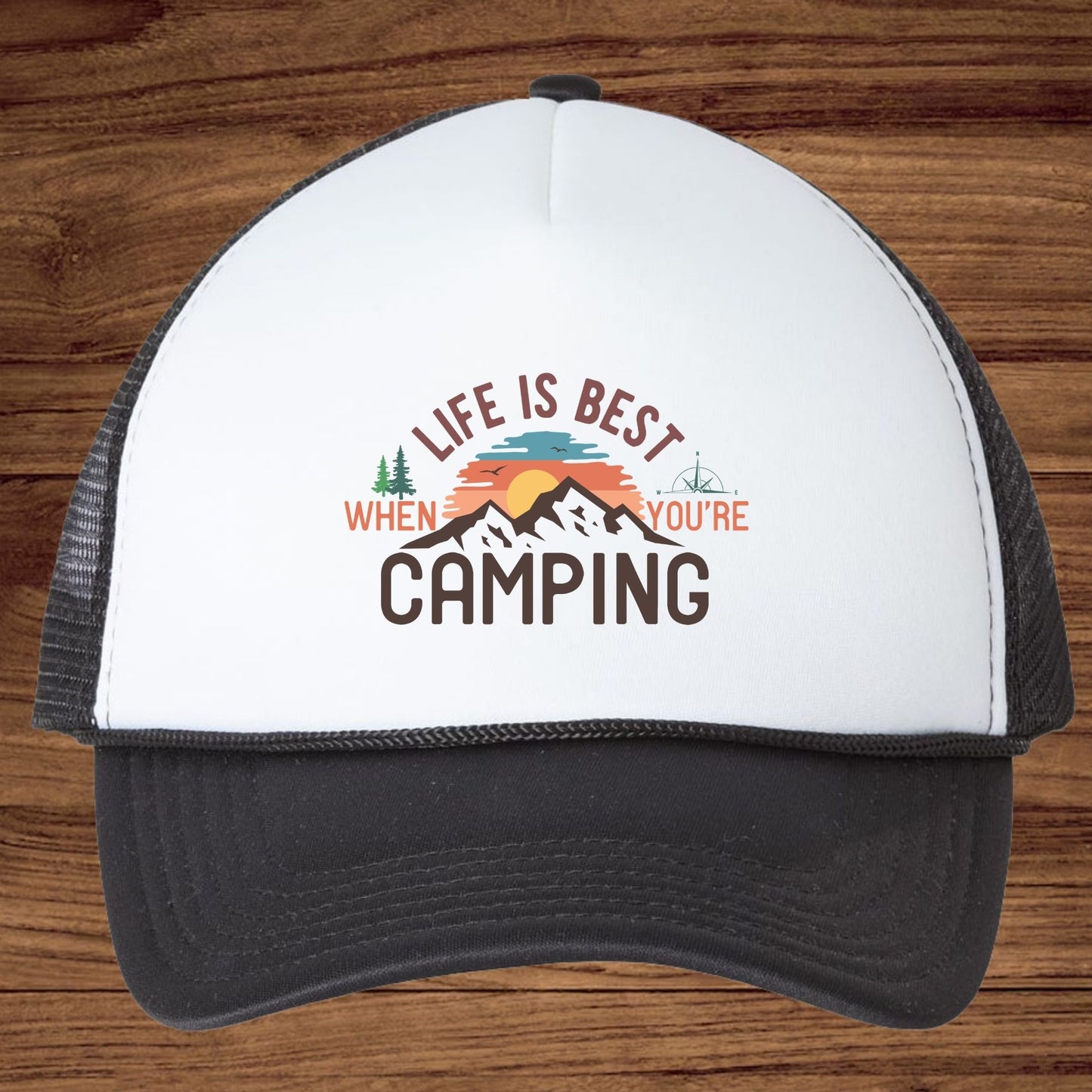 Camping DTF Transfer Ready to Press
