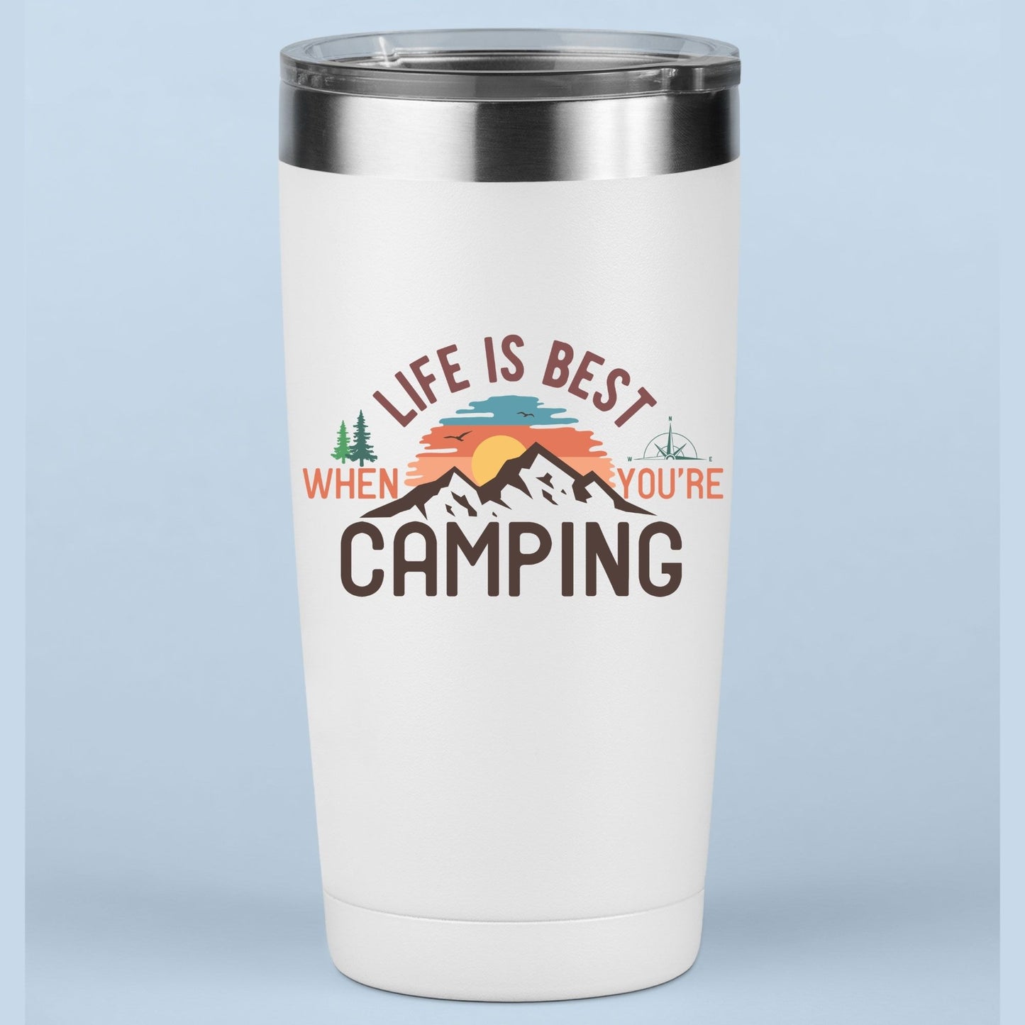 Camping DTF Transfer Ready to Press