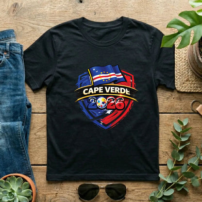 Cape Verde World Cup T Shirt Soccer Supporter Tees