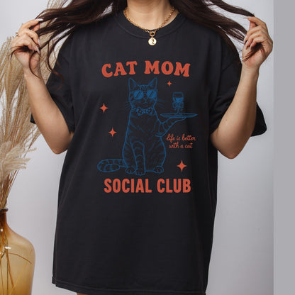 Cat Mama DTF Transfer ready to Press