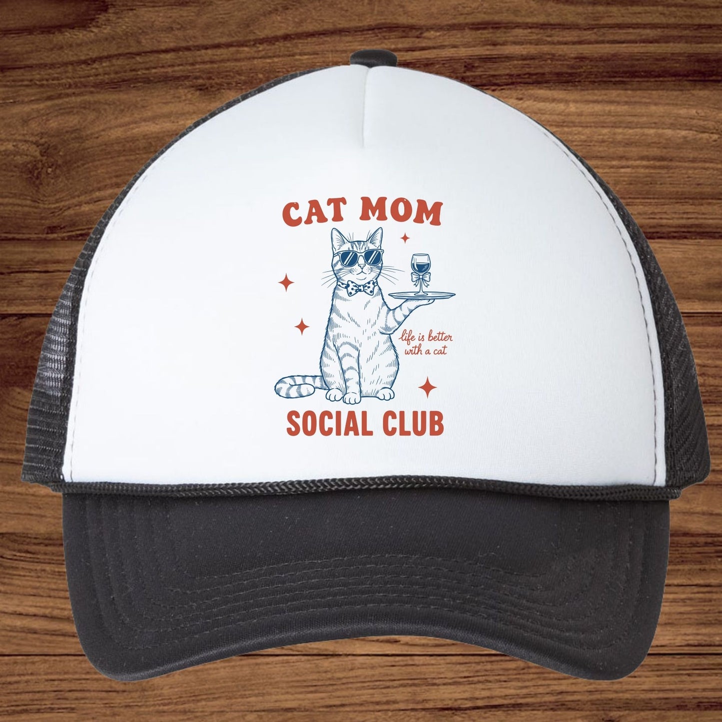 Cat Mama DTF Transfer ready to Press