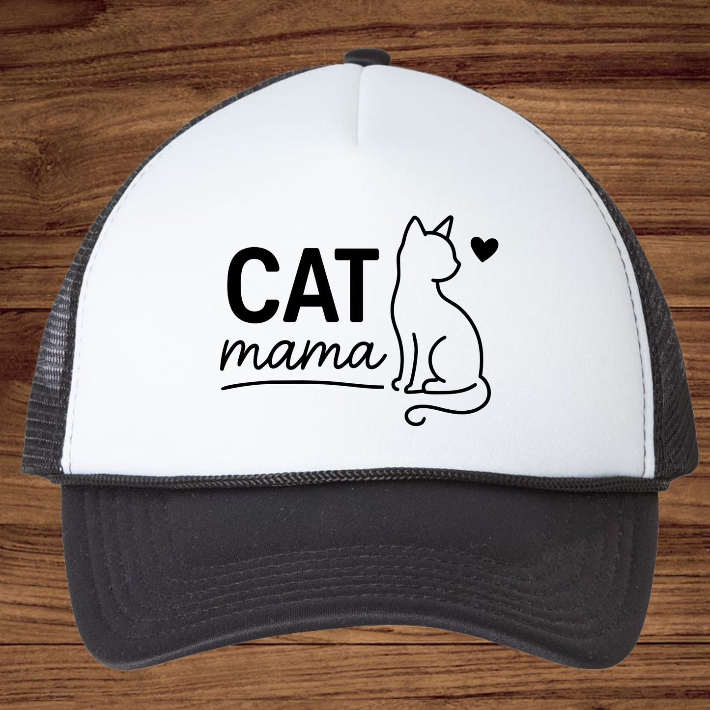 Cat Mom DTF Transfer ready to Press