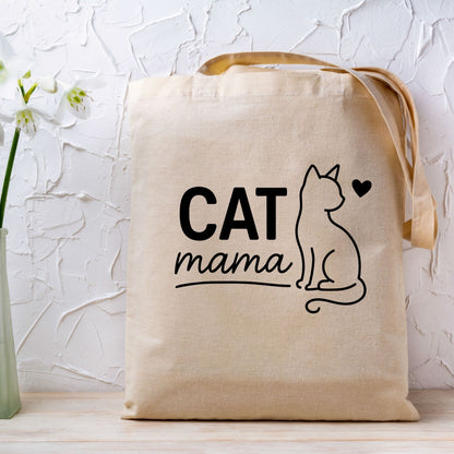 Cat Mom DTF Transfer ready to Press