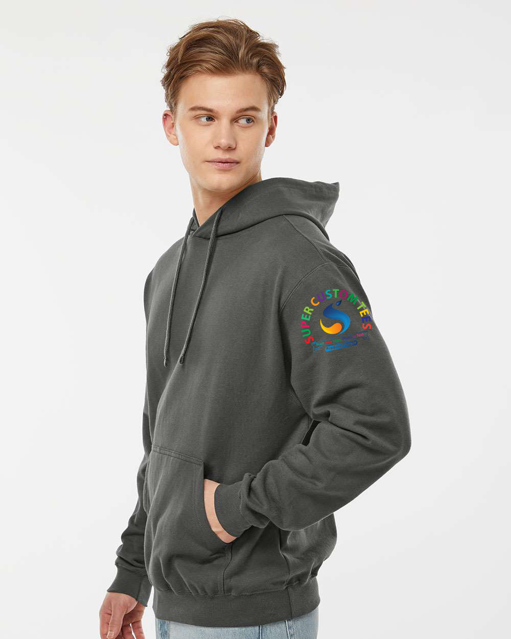 Tultex-Unisex Fleece Hooded Sweatshirt - 320