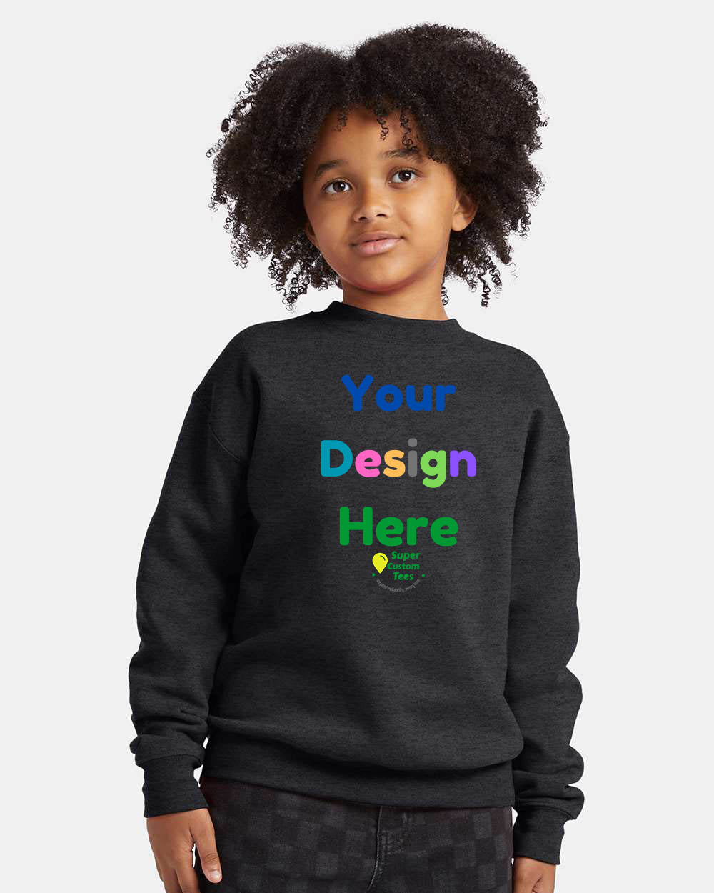 Hanes P360 - Youth EcoSmart Sweatshirt