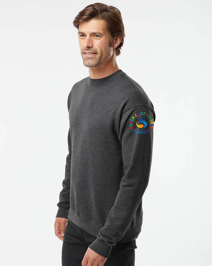 Hanes RS160 -Unisex Perfect Sweats Crewneck Sweatshirt