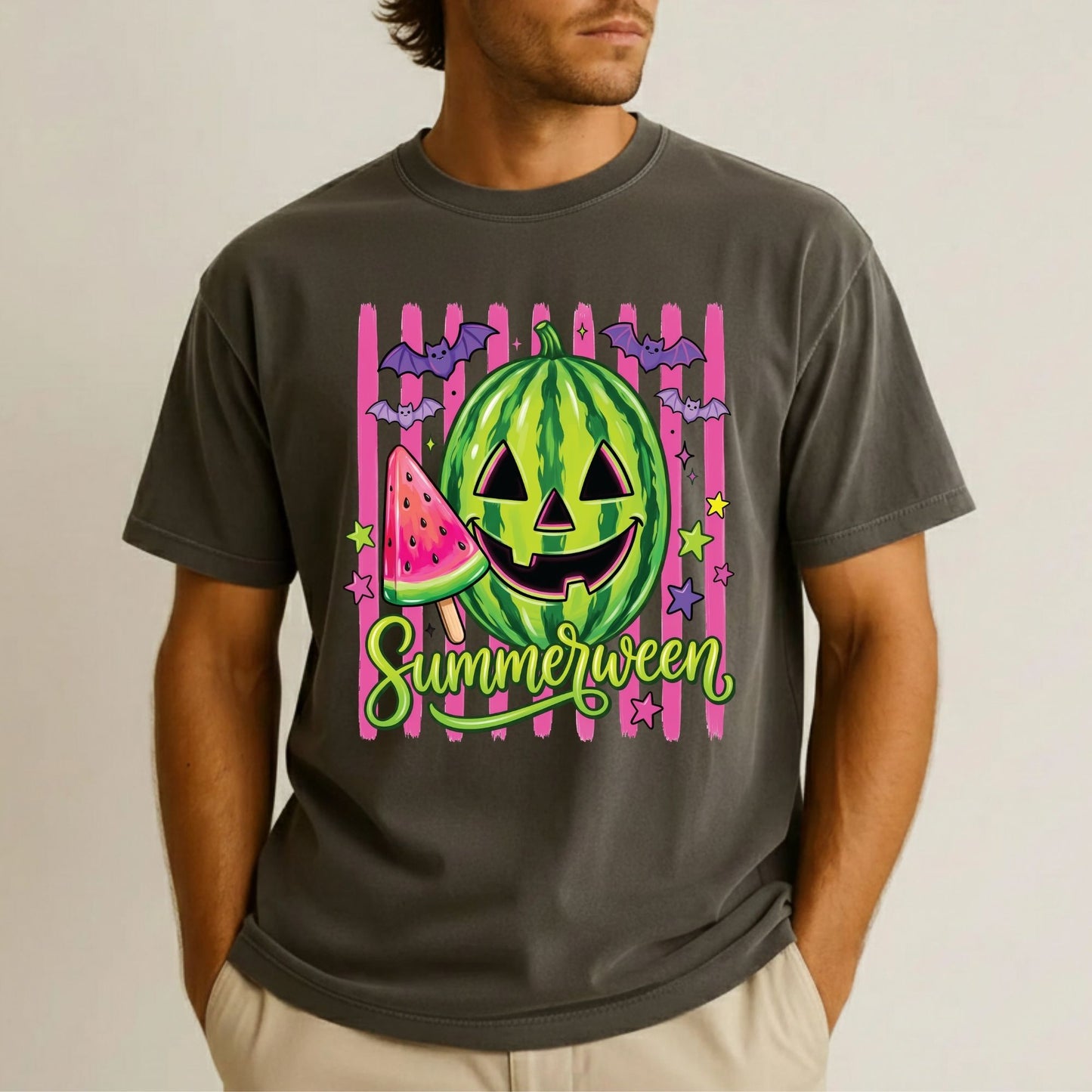 Chase The Sun Retro Sunset DTF Transfer Ready to Press Summer Vacation UV DTF Sticker Wave & Palms Heat Transfer for Shirts
