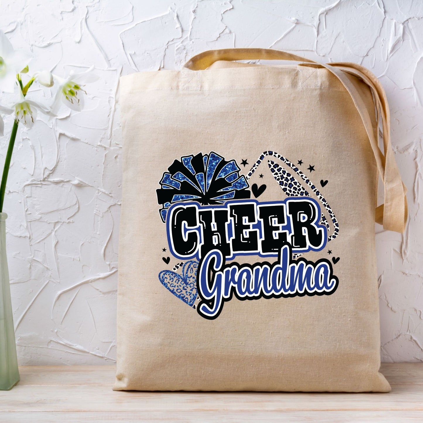 Cheer Grandma DTF Transfer ready to Press