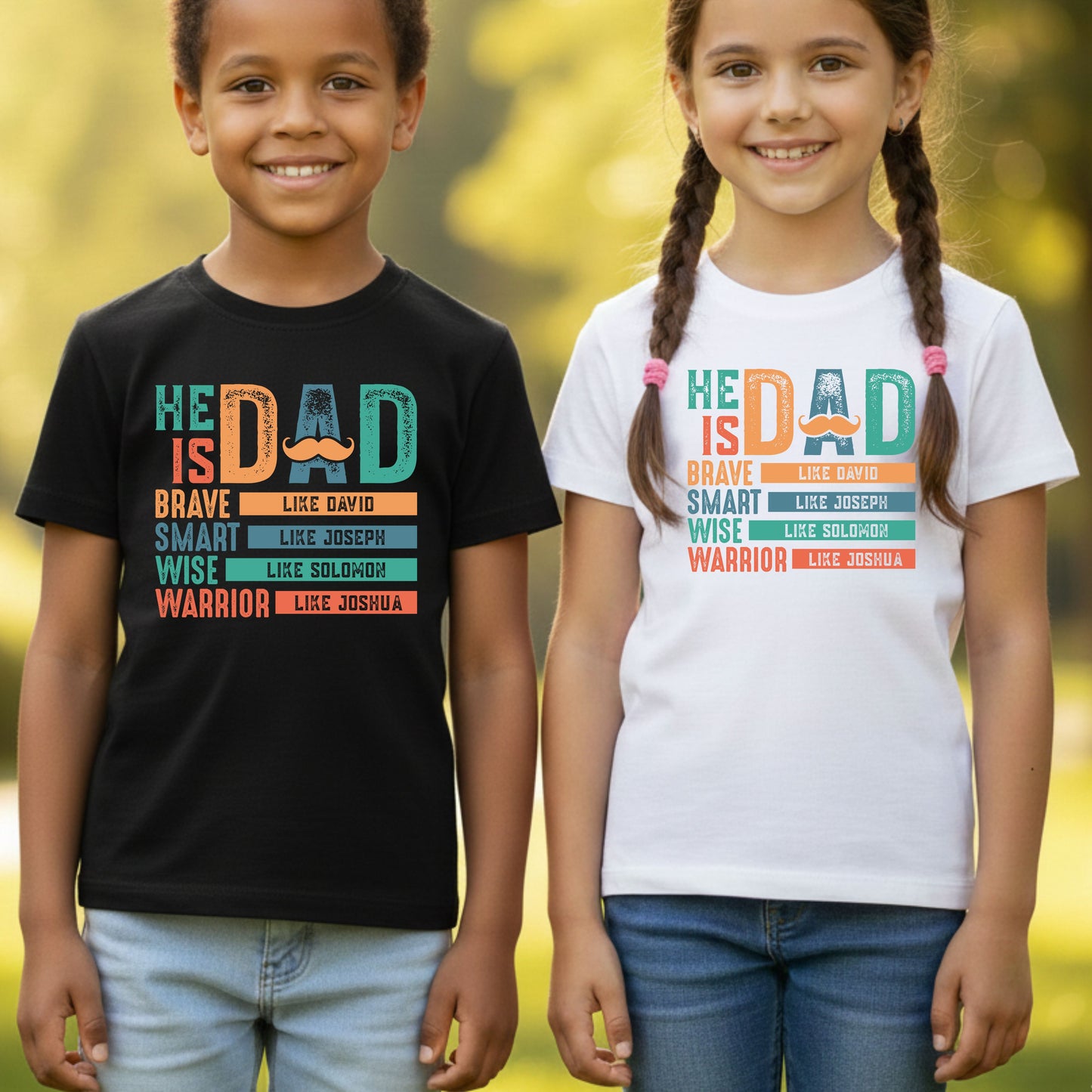 Christian Dad Comfort Colors T Shirt
