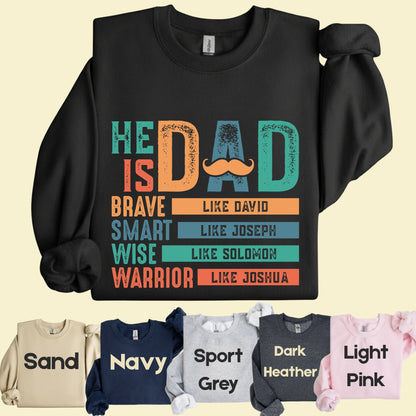 Christian Dad Comfort Colors T Shirt