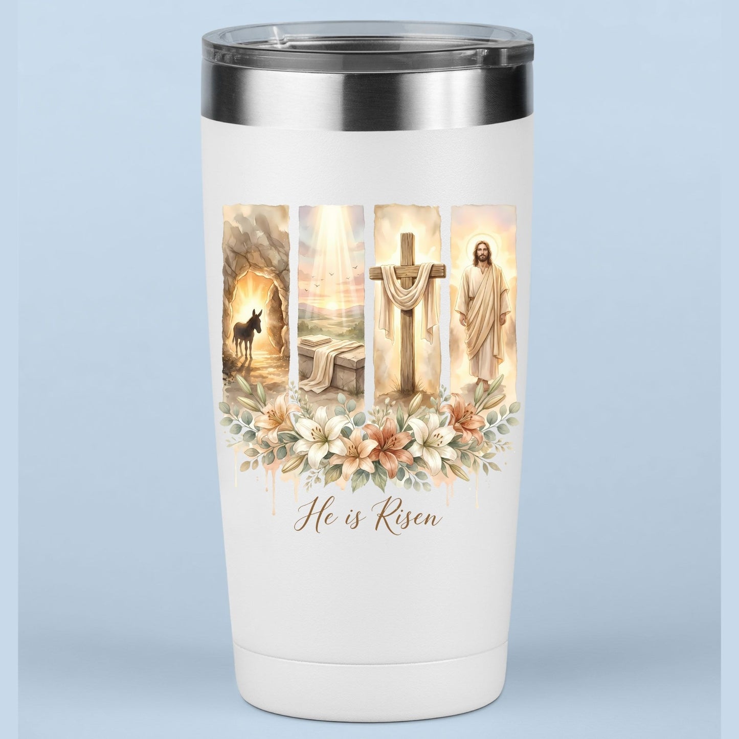 Christian Easter Floral DTF Transfer