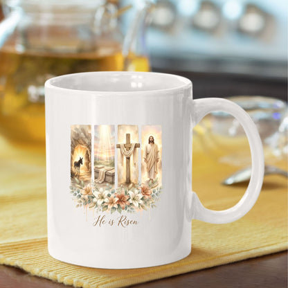 Christian Easter Floral DTF Transfer