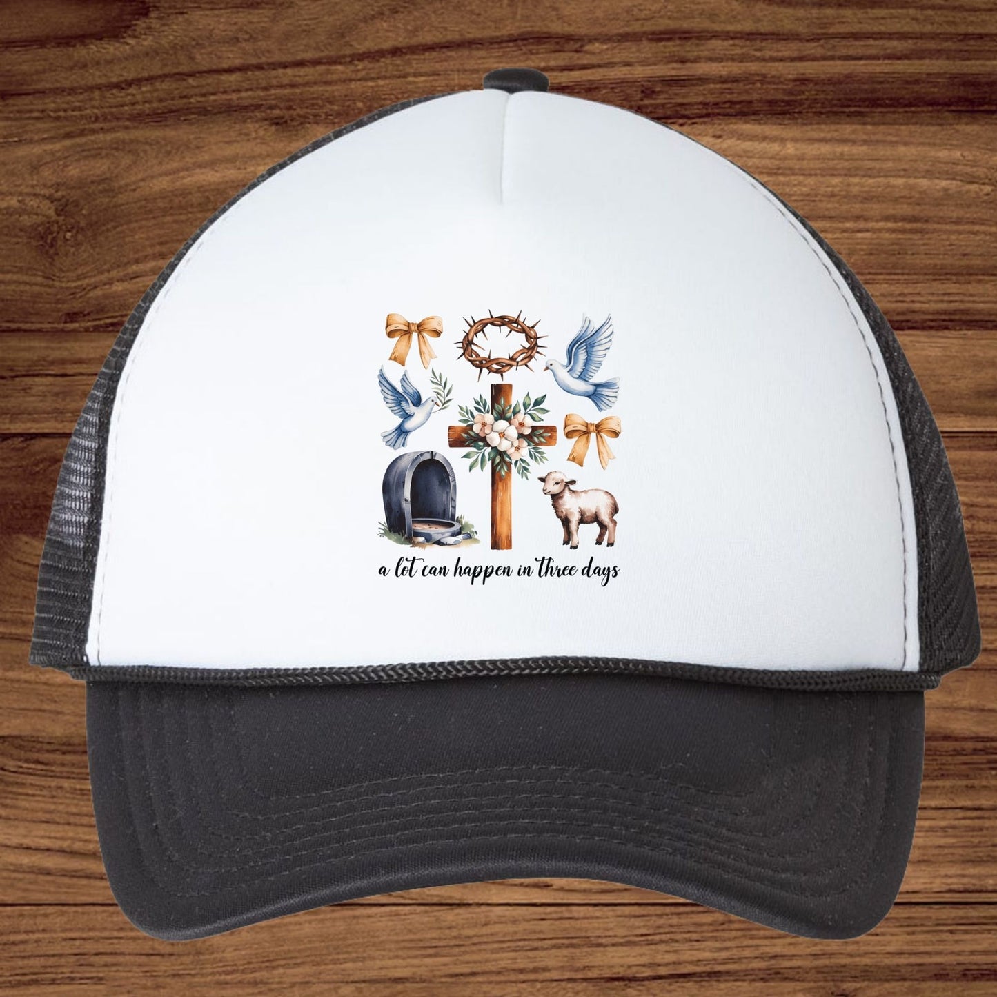 Christian Easter He is Risen Cross DTF Transfer