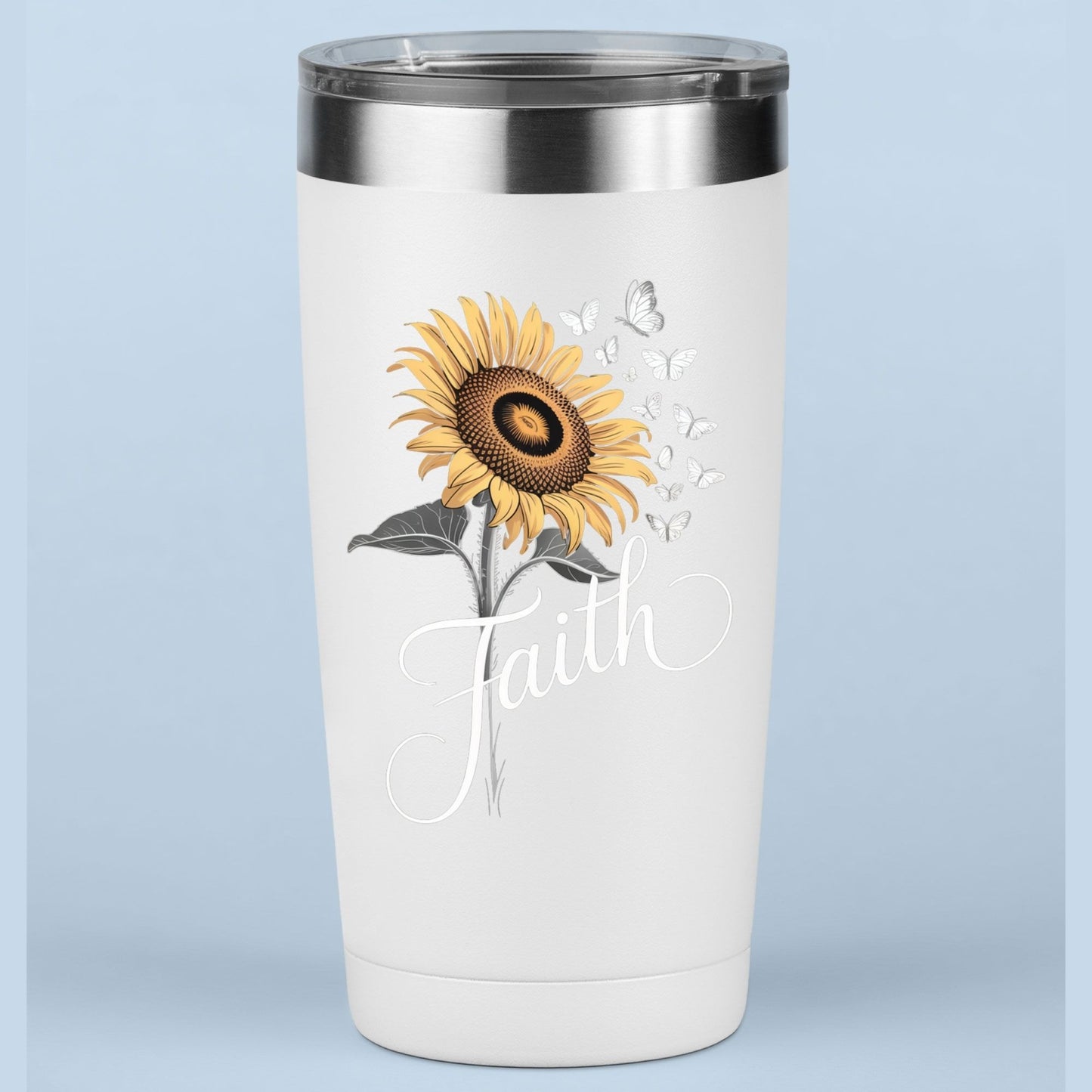 Christian Faith Sunflower DTF Transfer