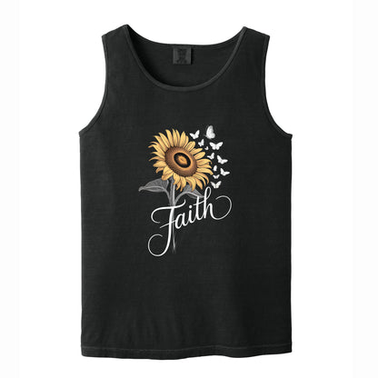 Christian Sunflower Comfort Colors T Shirt