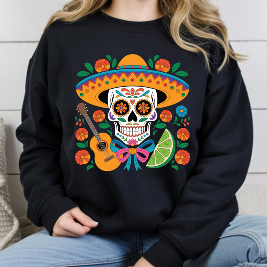 Cinco De Mayo Comfort Colors T Shirt Mexican Fiesta Sugar Skull Sweatshirt Margarita Tequila Taco Graphic Gift Tees
