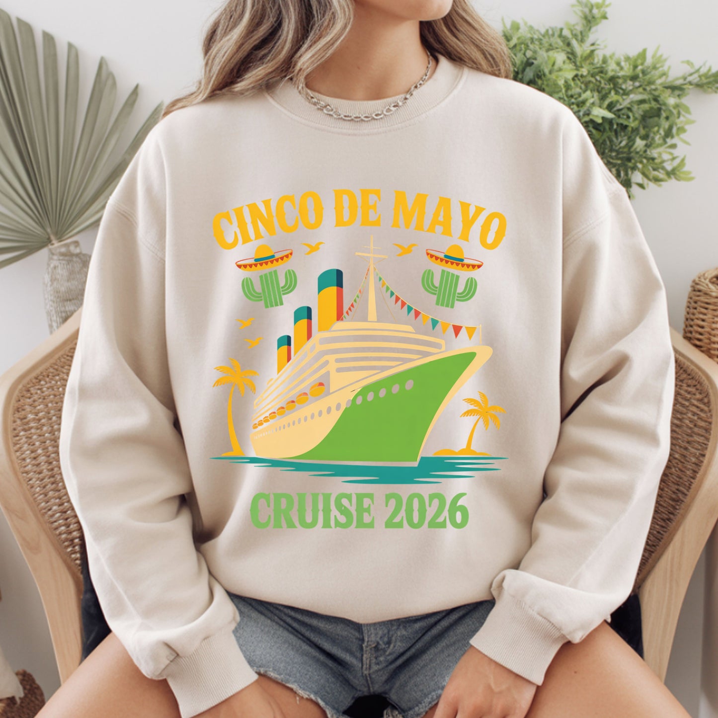 Cinco De Mayo Cruise 2026 Comfort Colors T Shirt